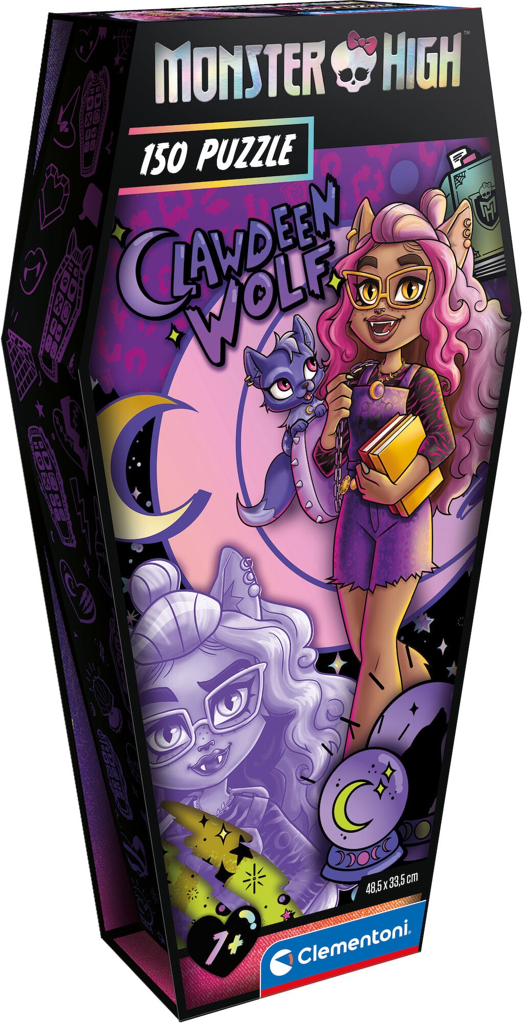 Clementoni Monster High Clawdeen Wolf Pussel 150 Bitar|
