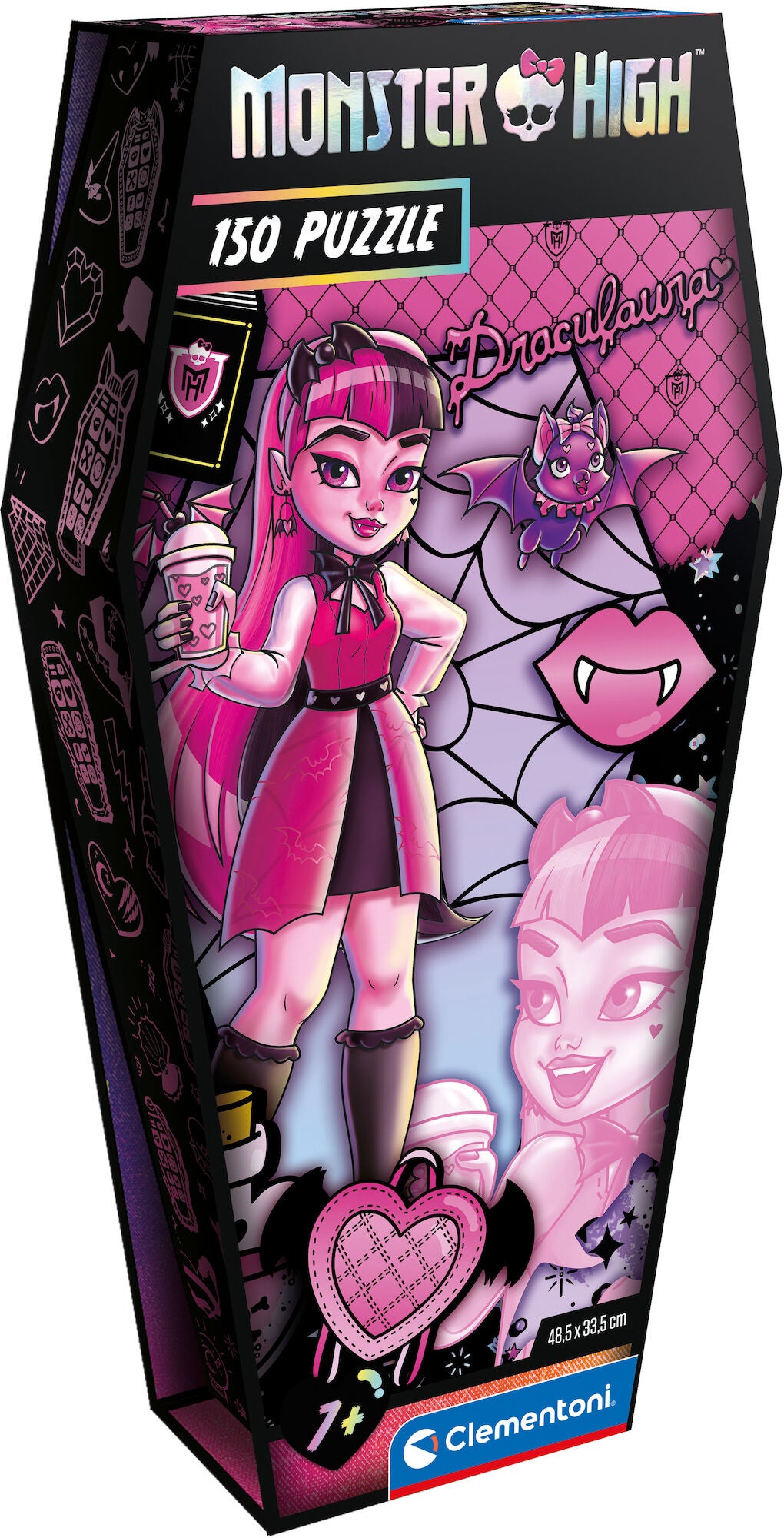 Clementoni Monster High Draculaura Pussel 150 Bitar|