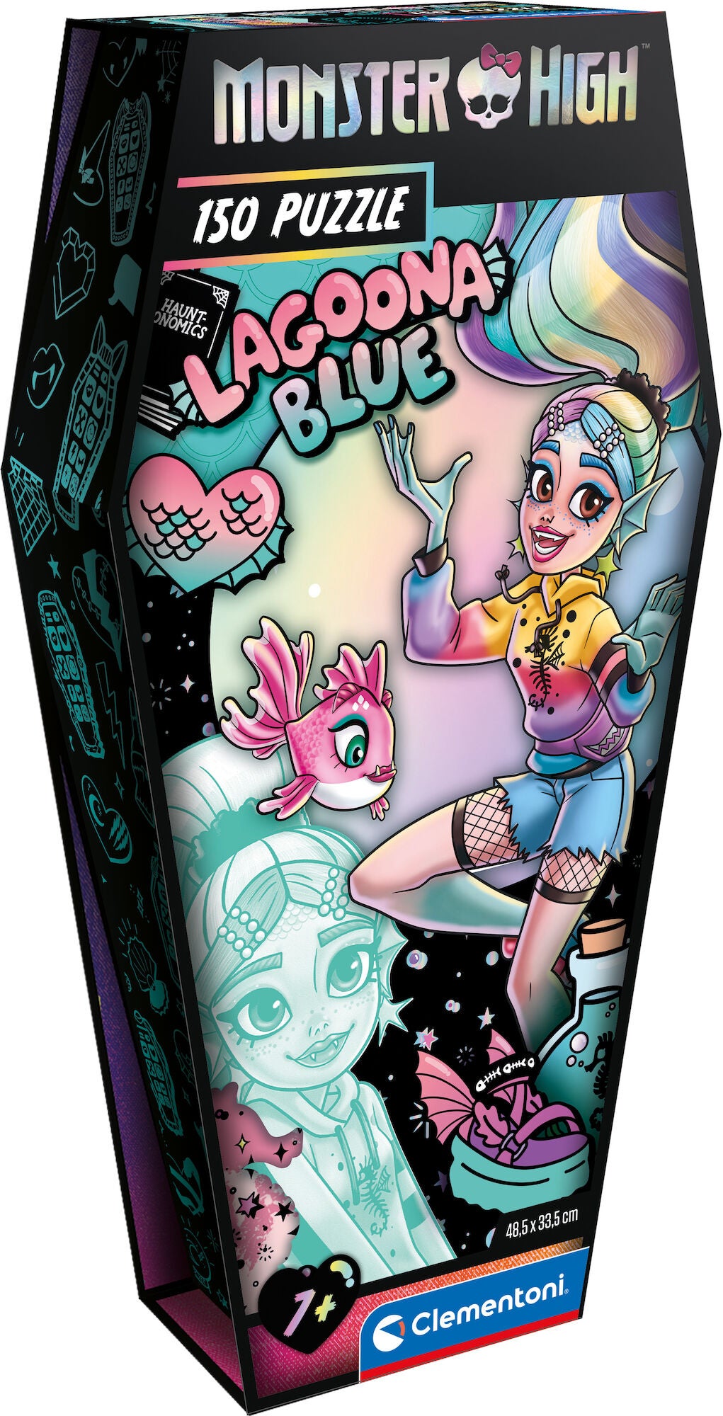 Clementoni Monster High Lagoona Blue Pussel 150 Bitar|