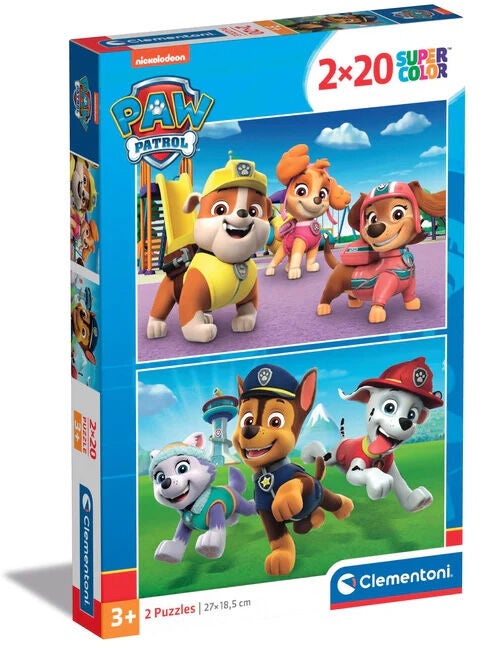 Clementoni Paw Patrol Barnpussel 20 Bitar