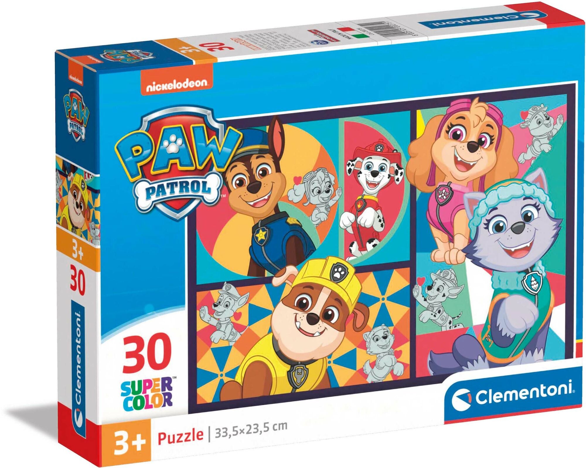 Clementoni Paw Patrol Pussel 30 Bitar|