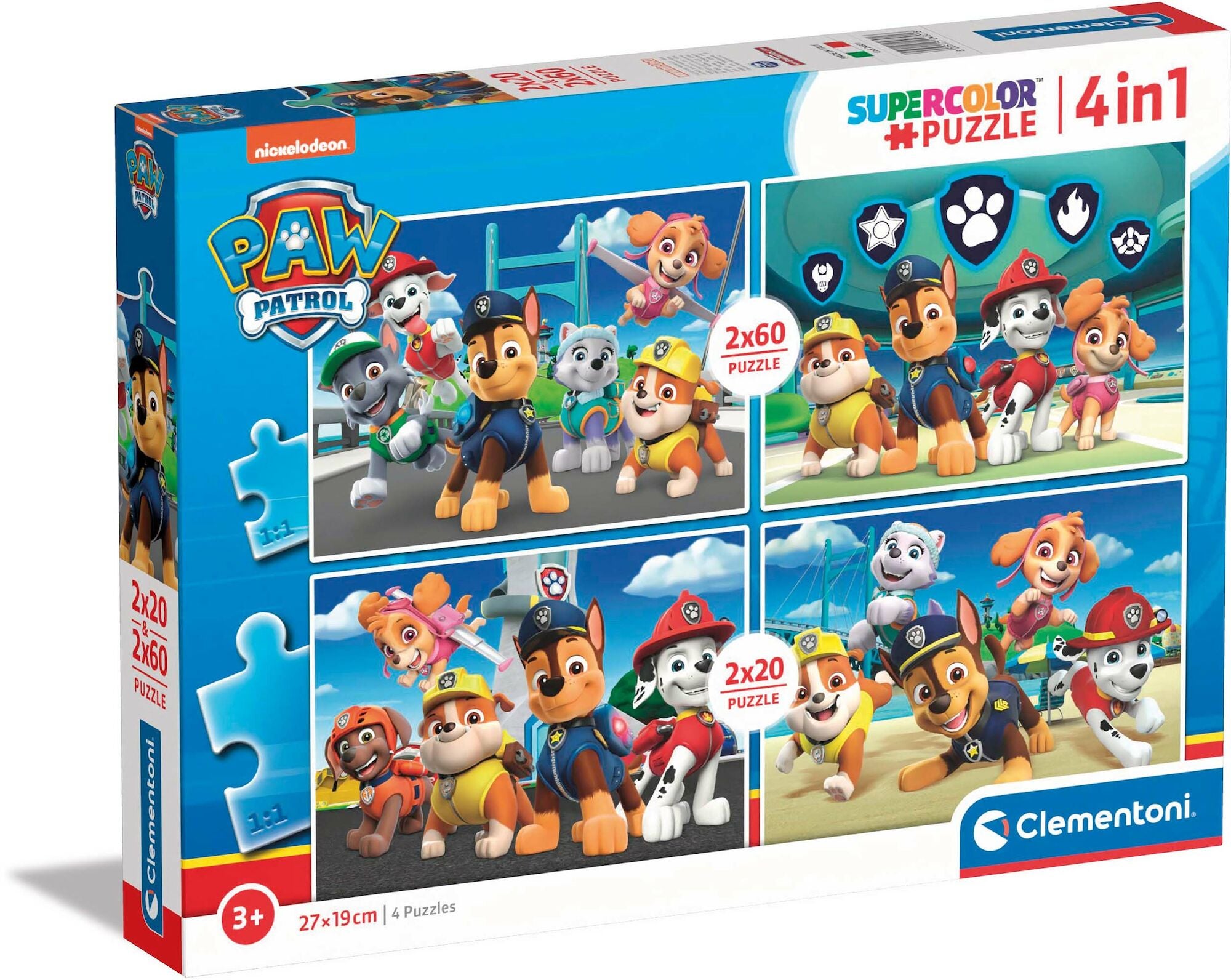 Clementoni Pussel 4-in-1|