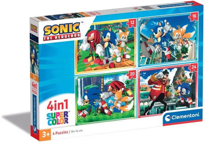 Clementoni Pussel Sonic 4-i-1