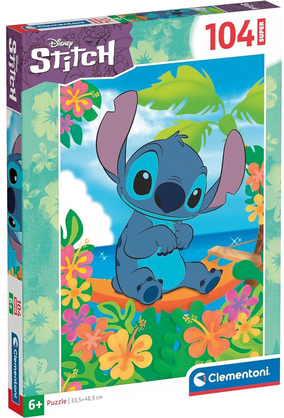 Clementoni Stitch Super Pussel 104 Bitar|