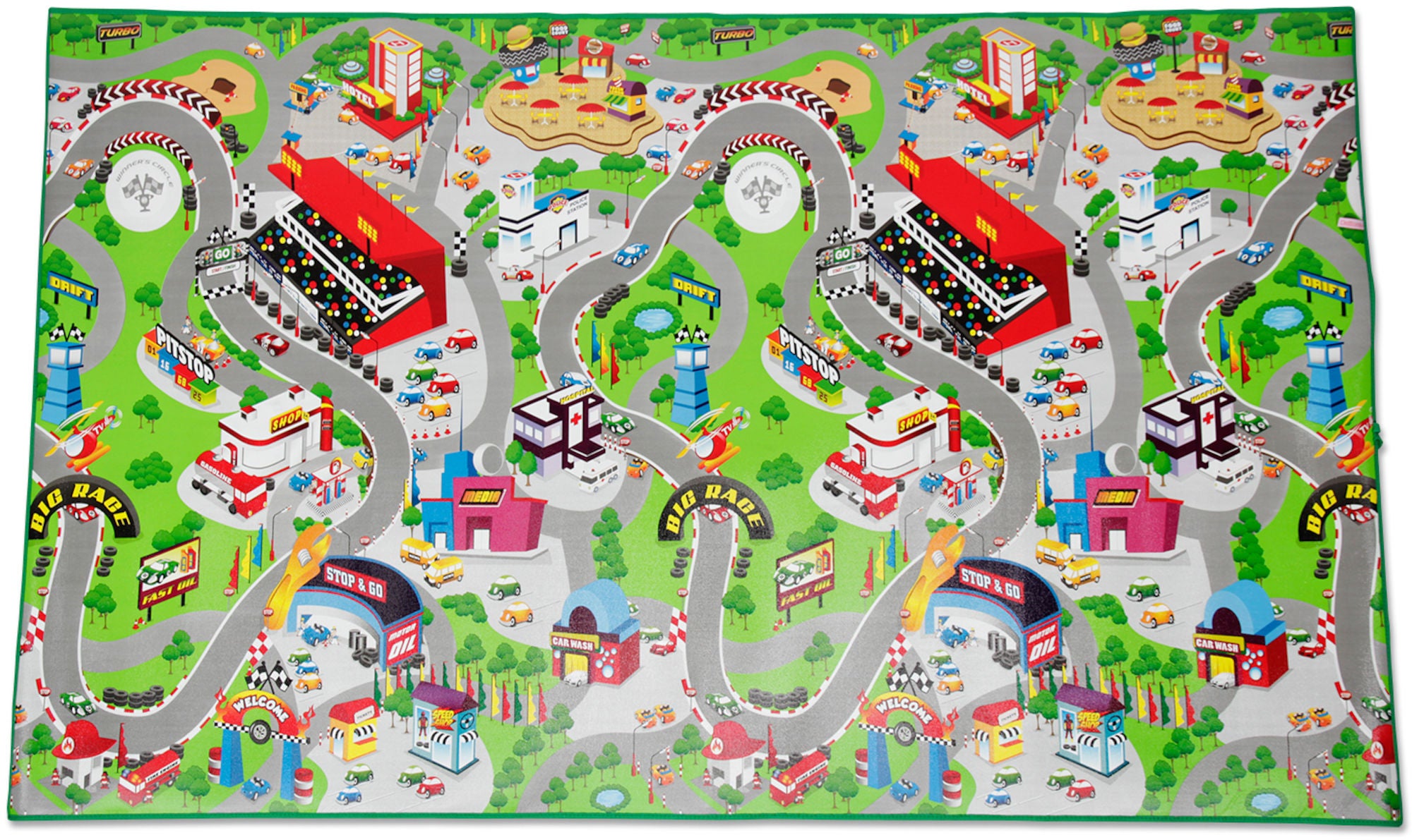 Cloudberry Castle Lekmatta 200x120 Racerbana|