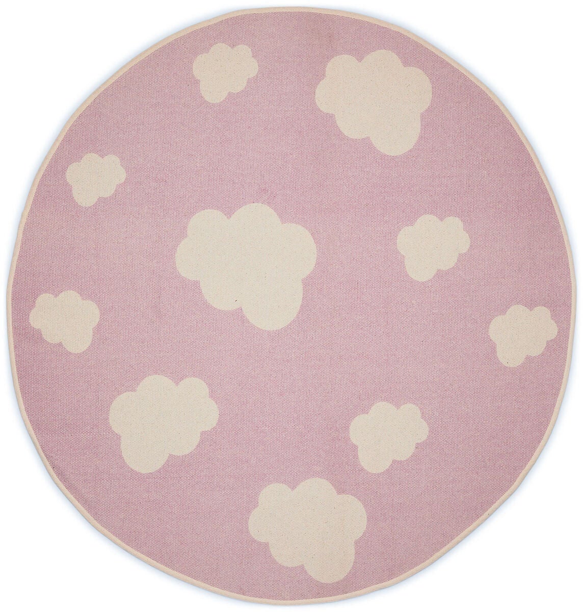 Cloudberry Castle Matta 120 Rund|Rosa