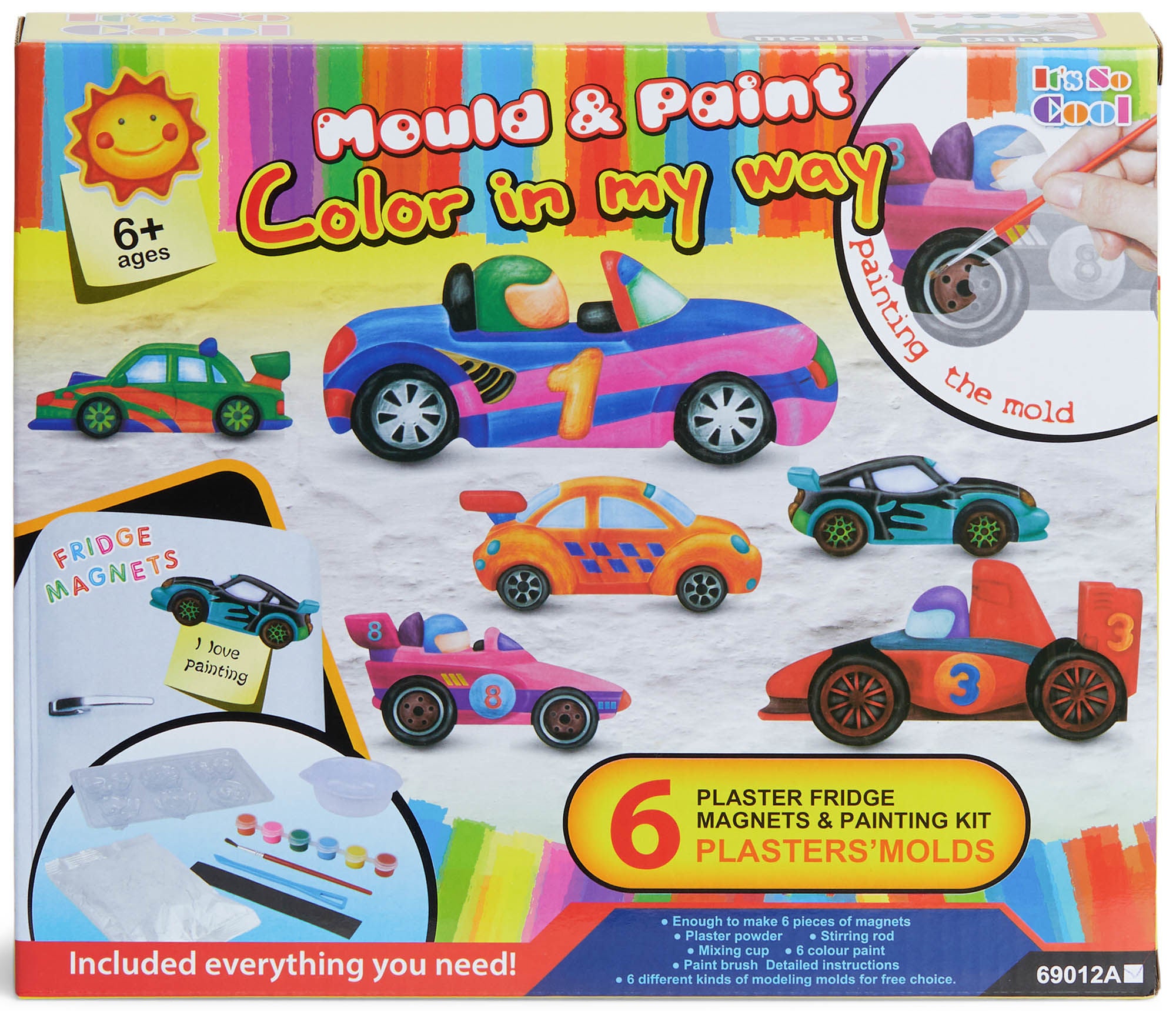 Cloudberry Castle Mould &  Paint DIY Bilar|