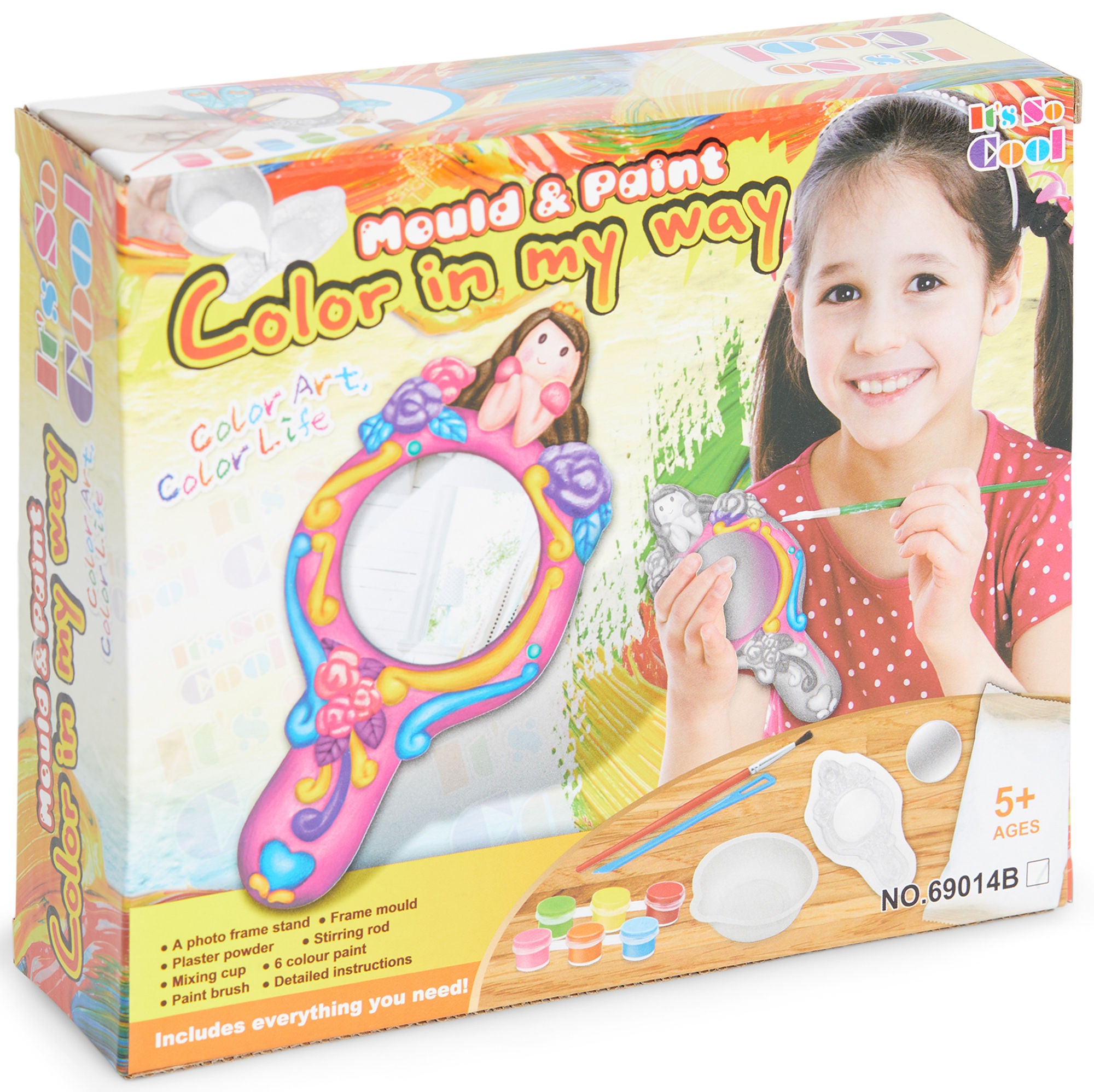 Cloudberry Castle Mould &  Paint DIY Spegel|