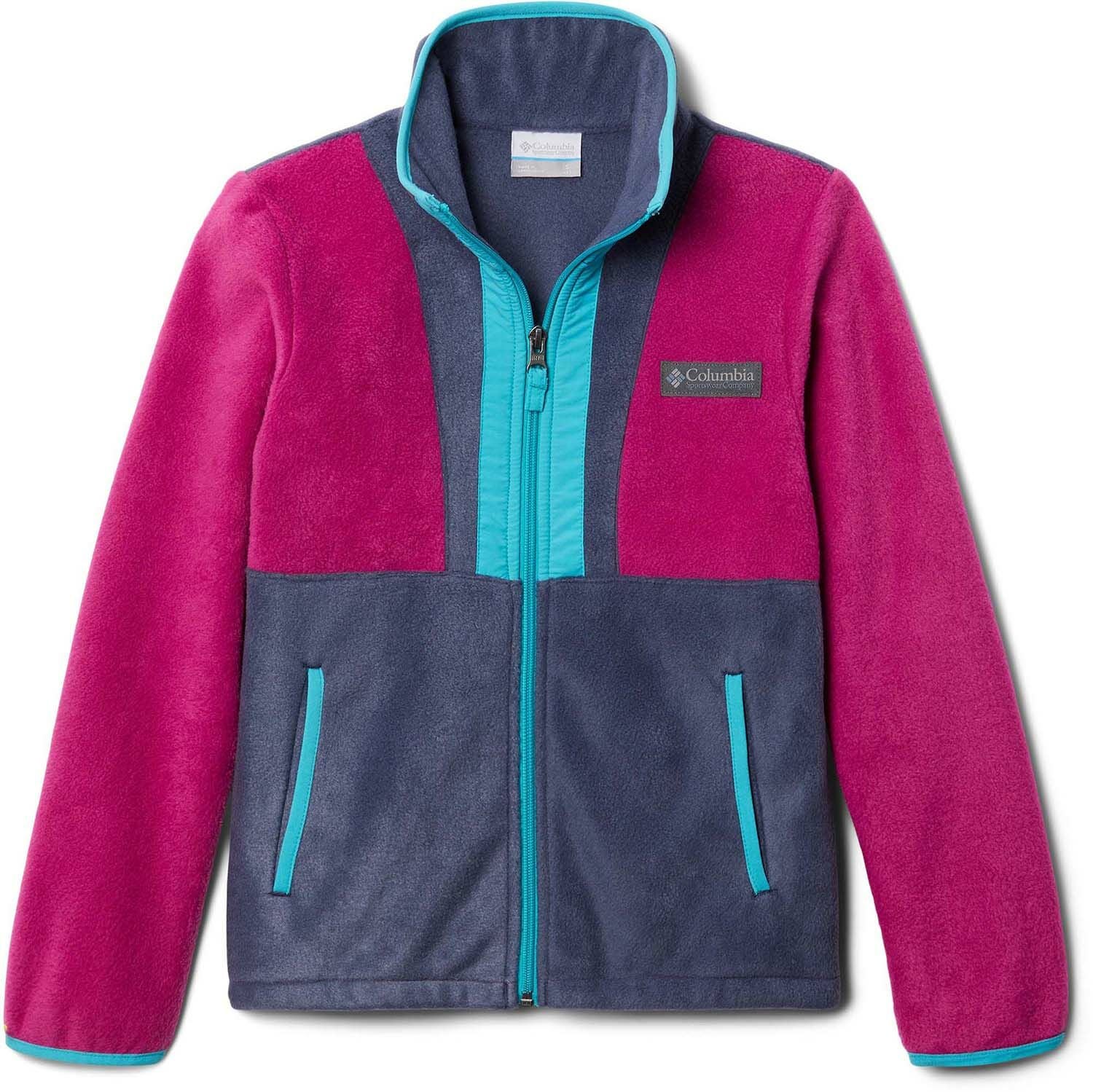 Columbia Back Bowl Full Zip Fleecejacka|Wild Fuchsia