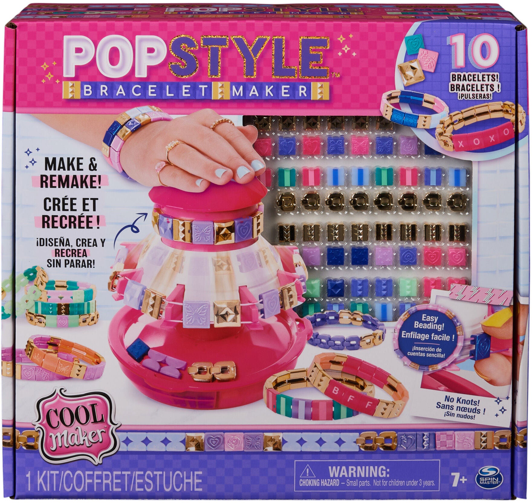 Cool Maker Popstyle Bracelet Maker DIY-armbandsset|