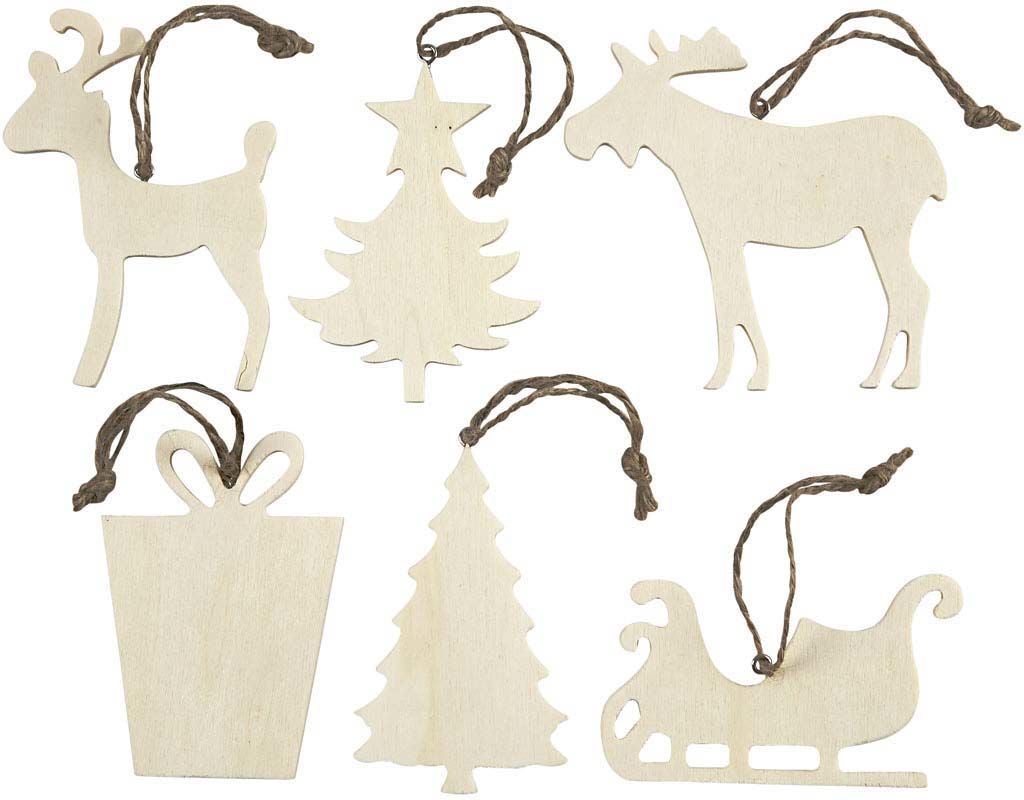 Creativ Company Pysselset Julhängen Jul 6-pack|