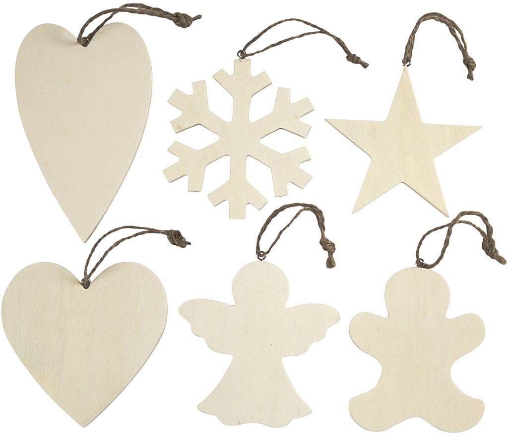 Creativ Company Pysselset Julhängen Vinter 6-pack|