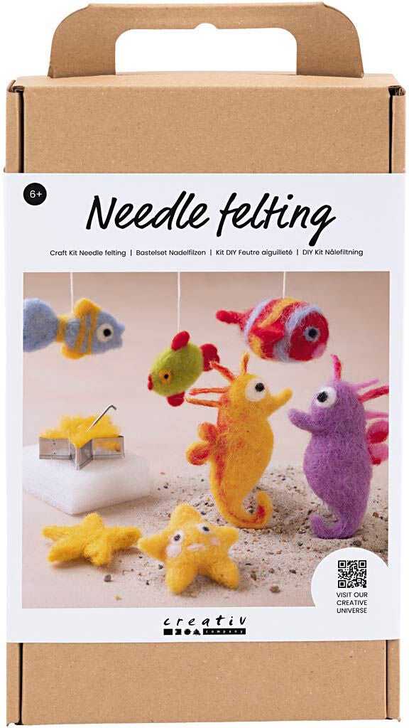 CreativCompany DIY Nålfiltning set|
