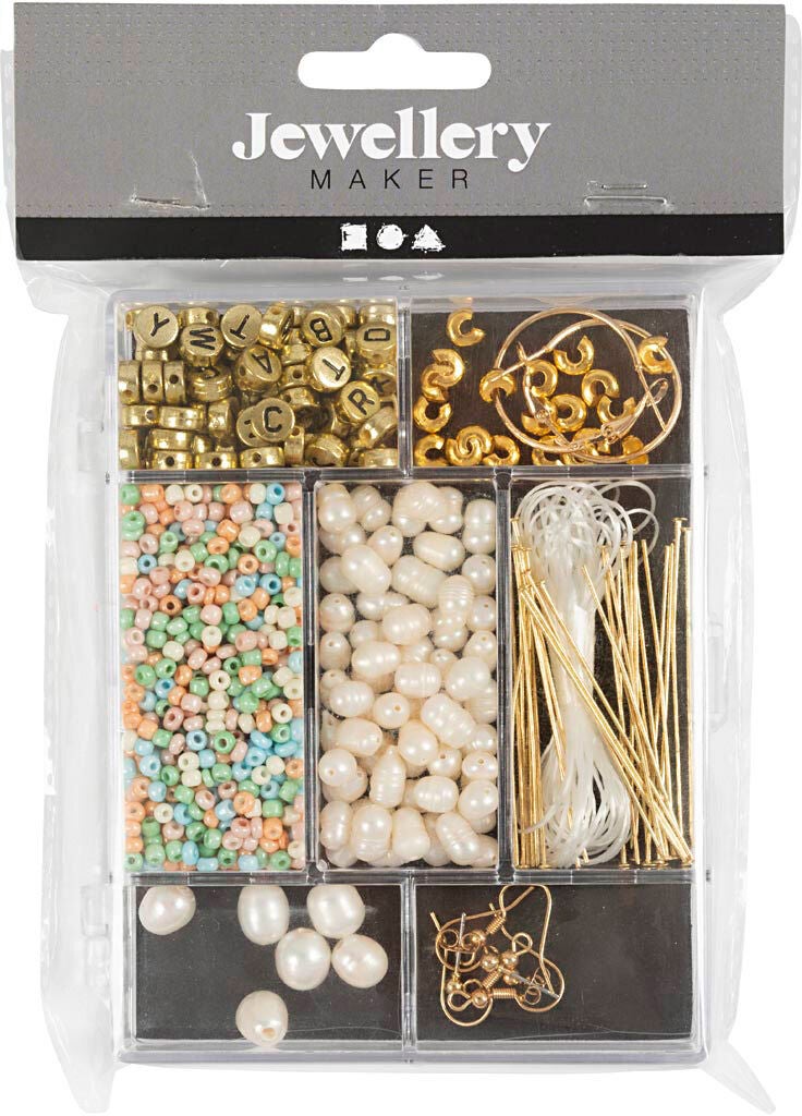 Creotime Pysselset DIY Mix Smycken Sötvattenspärla|