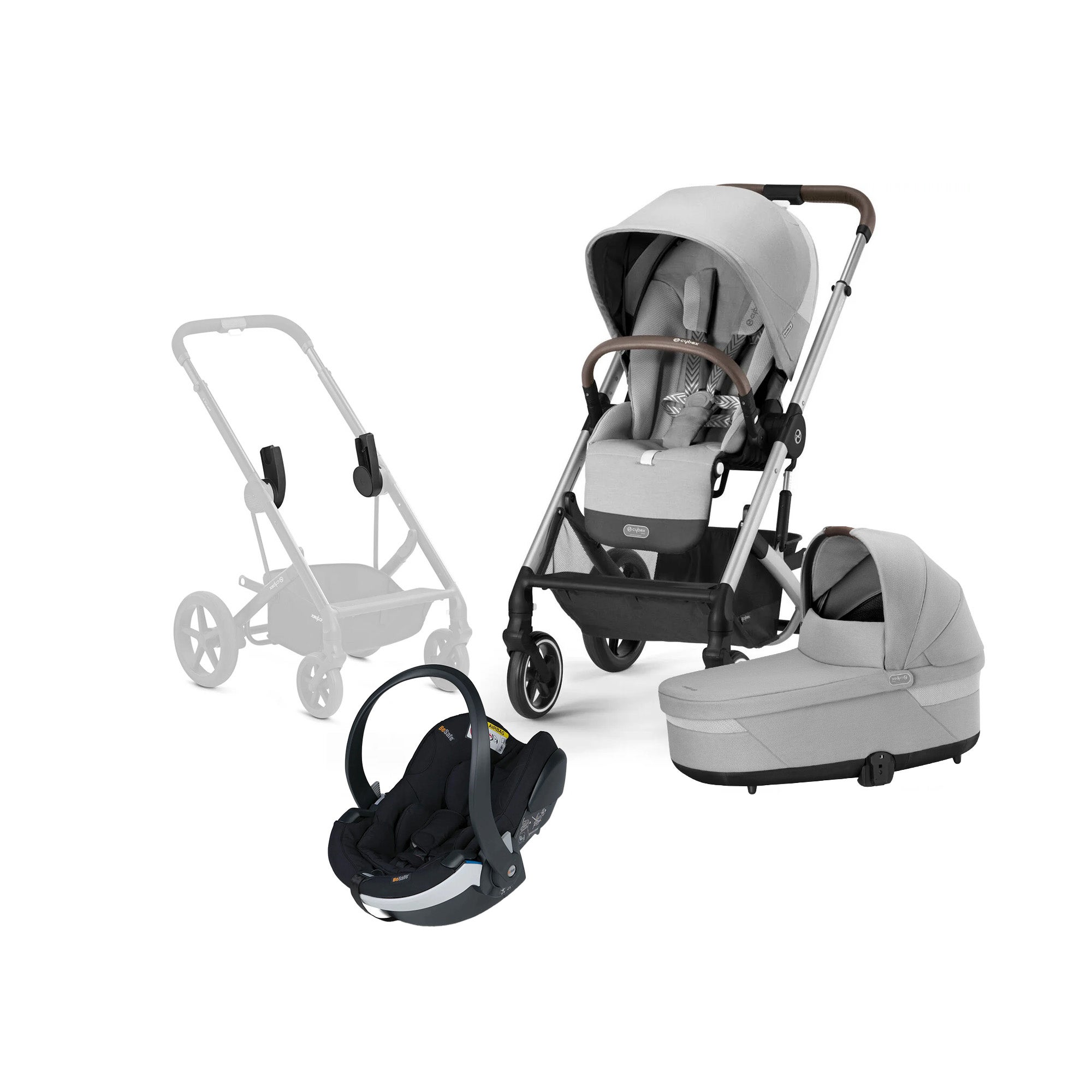 Cybex BALIOS S Lux Duovagn inkl. BeSafe iZi Go Modular X2