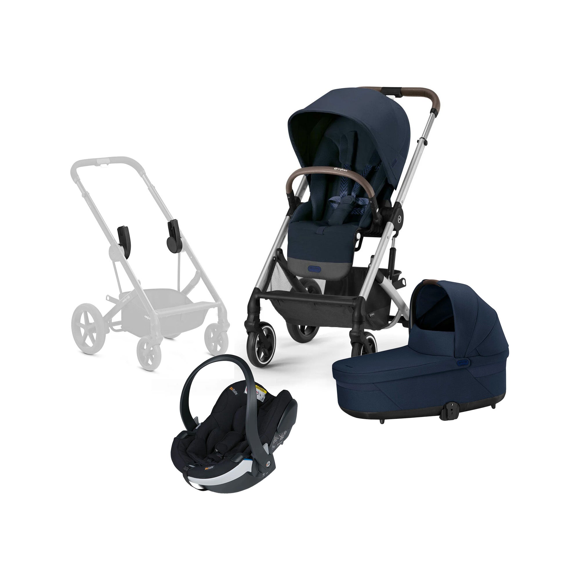 Cybex BALIOS S Lux Duovagn inkl. BeSafe iZi Go Modular X2