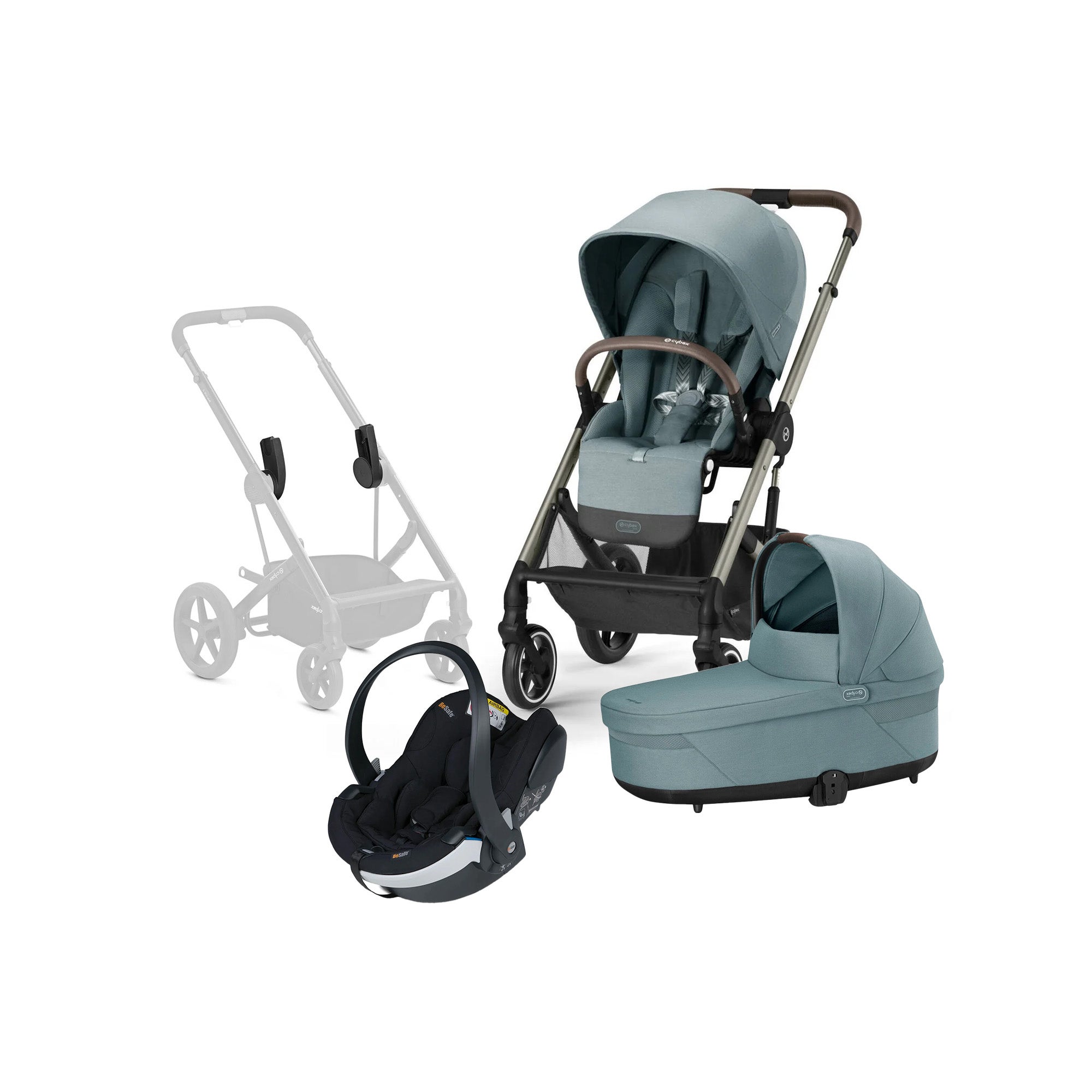 Cybex BALIOS S Lux Duovagn inkl. BeSafe iZi Go Modular X2