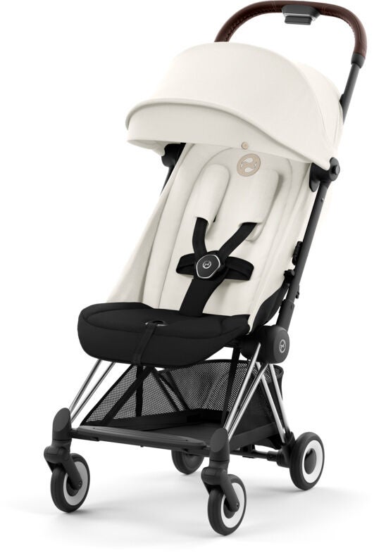 Cybex COYA Sulky|Off White/Chrome Dark Brown