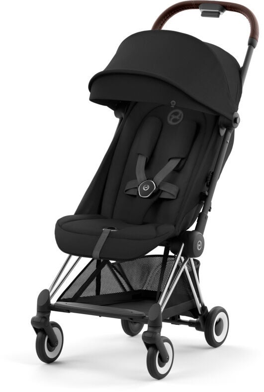 Cybex COYA Sulky|Sepia Black/Chrome Dark Brown