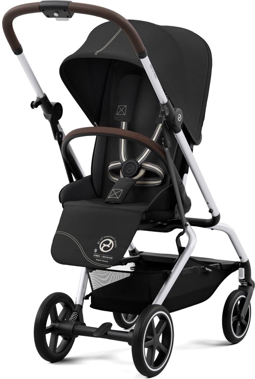 Cybex Eezy S Twist+2 Sittvagn|Silver/Moon Black