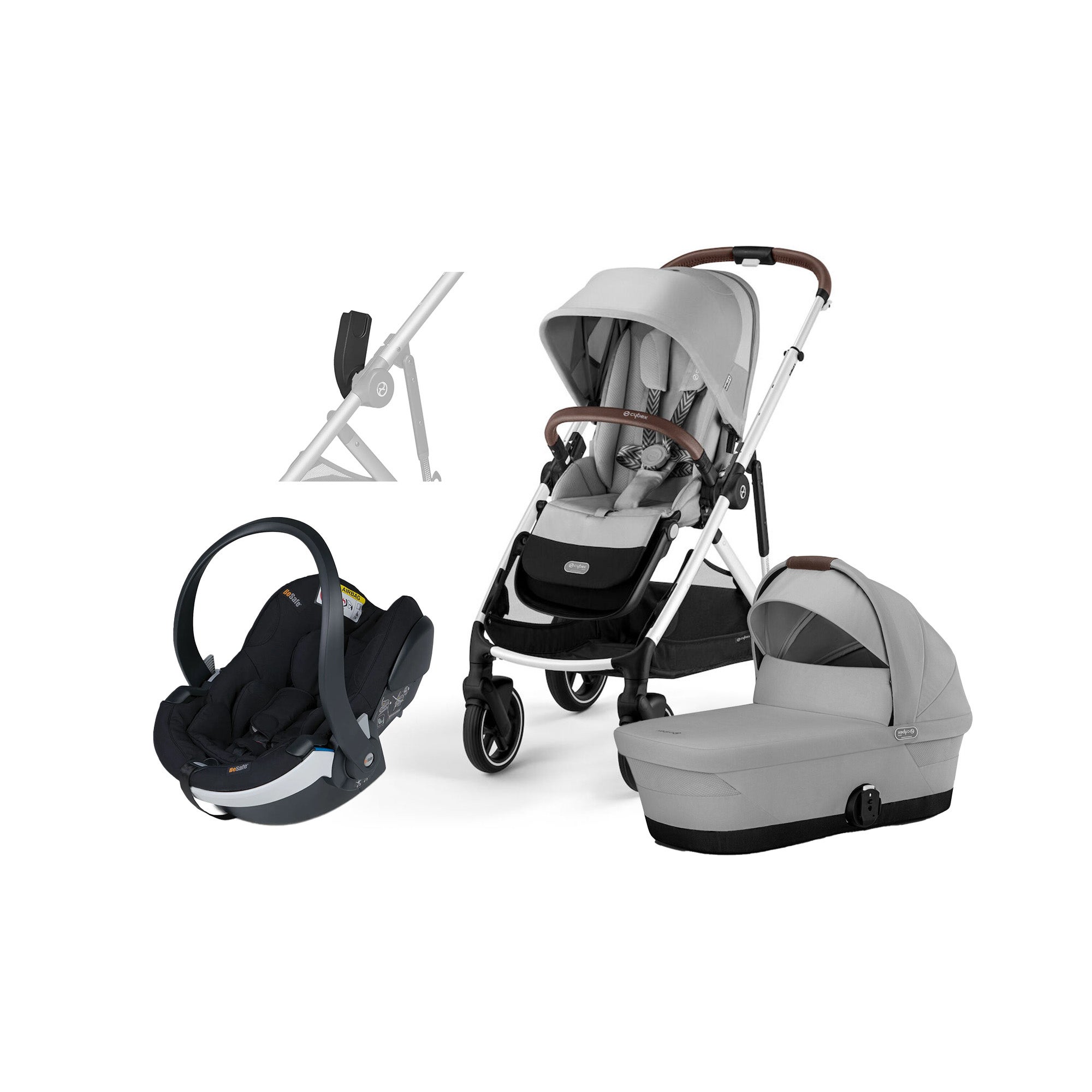 Cybex GAZELLE S Duovagn inkl. BeSafe iZi Go Modular X2