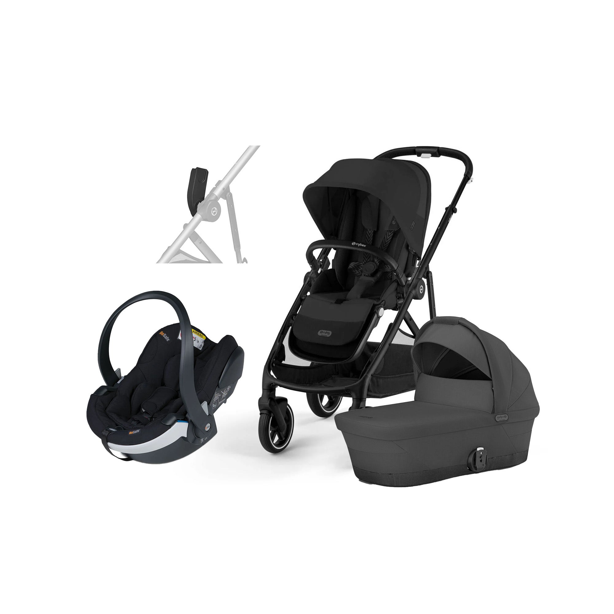 Cybex GAZELLE S Duovagn inkl. BeSafe iZi Go Modular X2