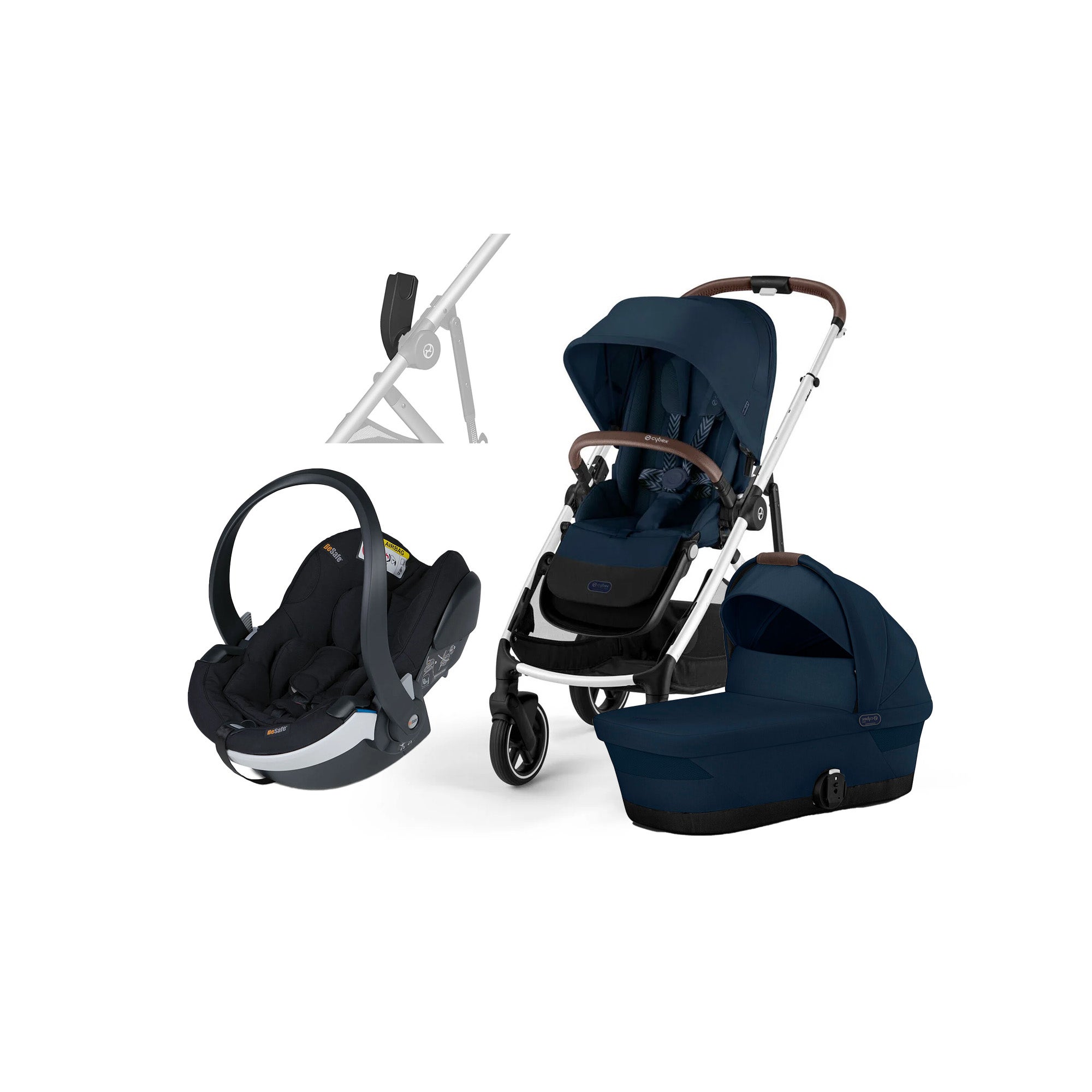 Cybex GAZELLE S Duovagn inkl. BeSafe iZi Go Modular X2