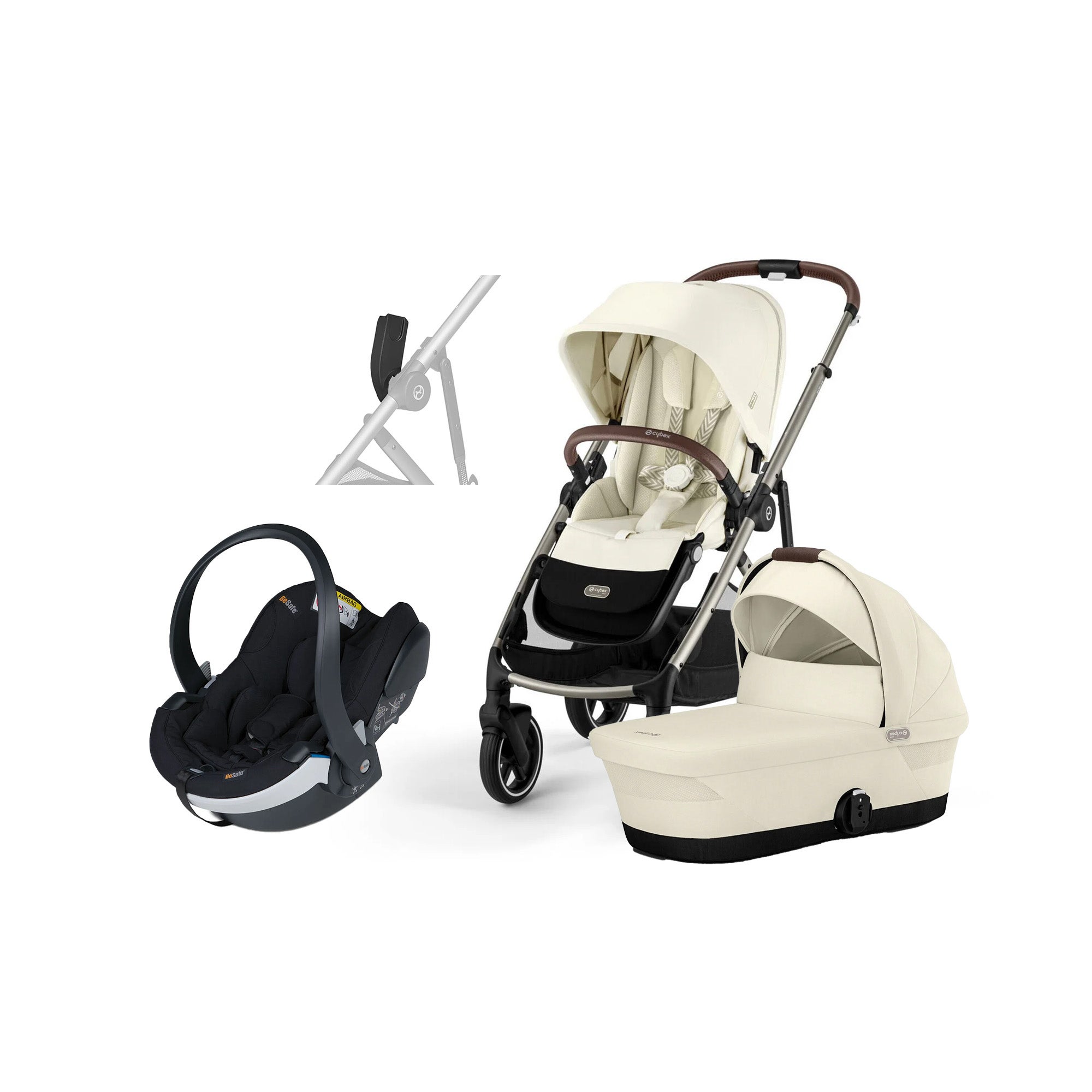 Cybex GAZELLE S Duovagn inkl. BeSafe iZi Go Modular X2