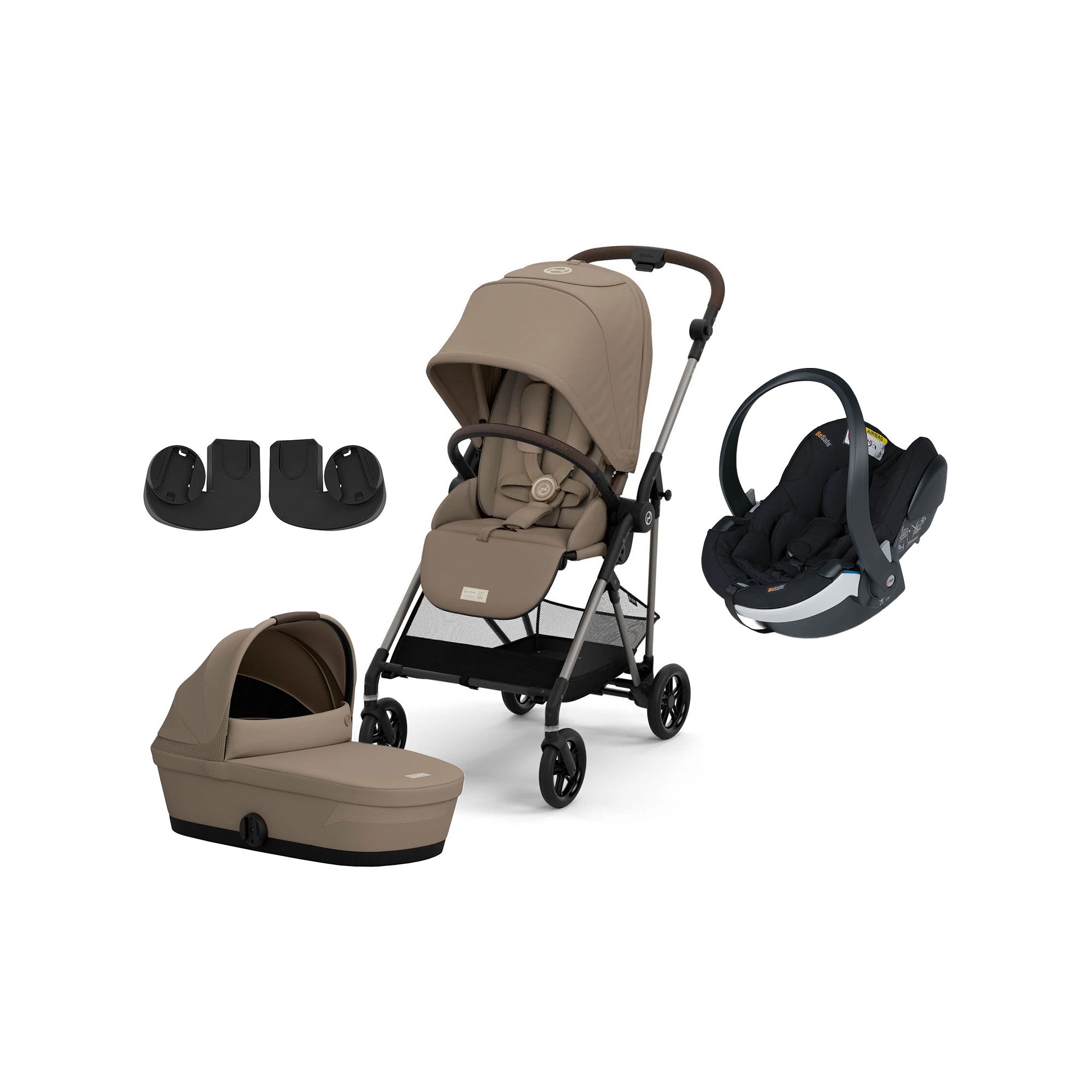 Cybex MELIO Duovagn inkl. BeSafe iZi Go Modular X2