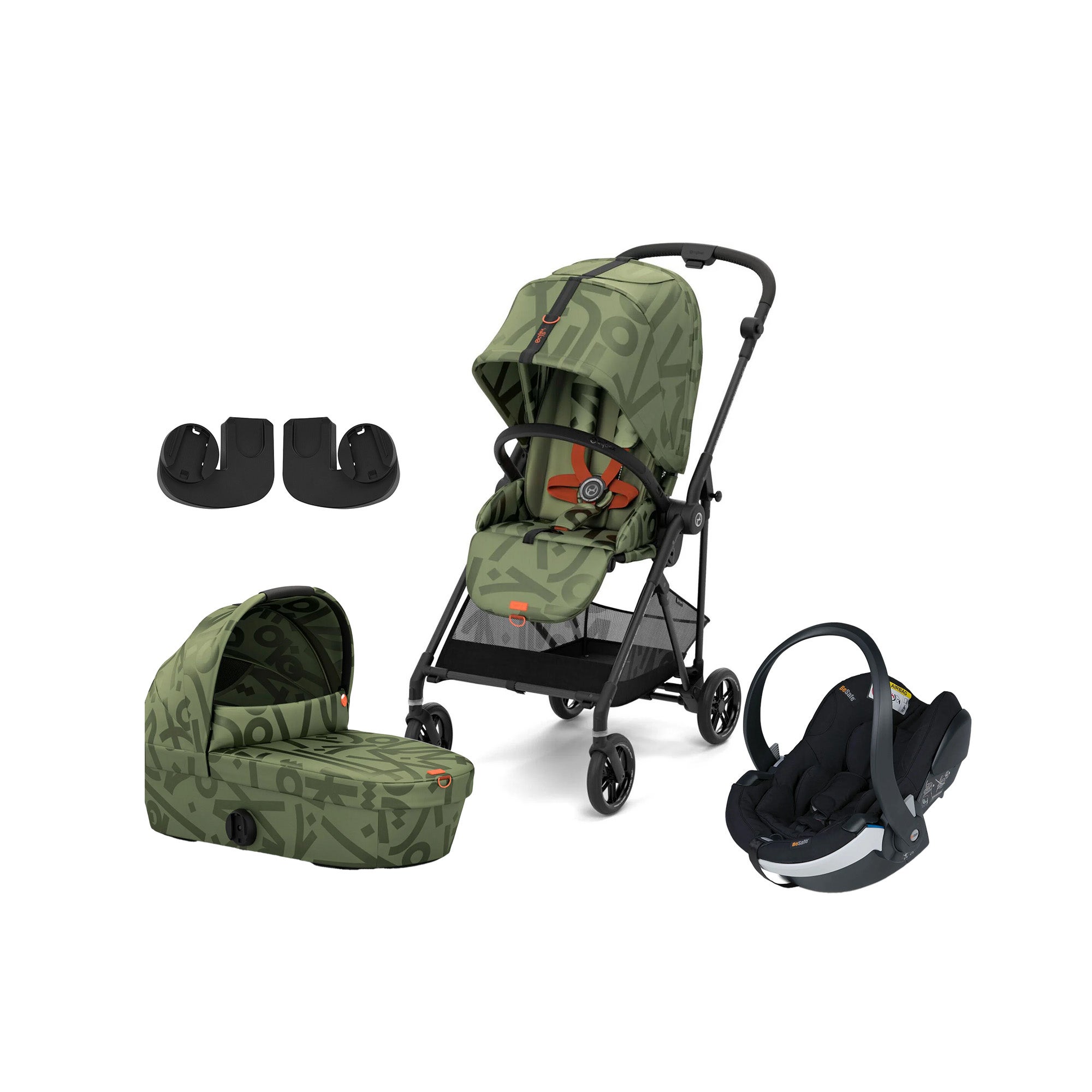 Cybex MELIO Street Duovagn inkl. BeSafe iZi Go Modular X2