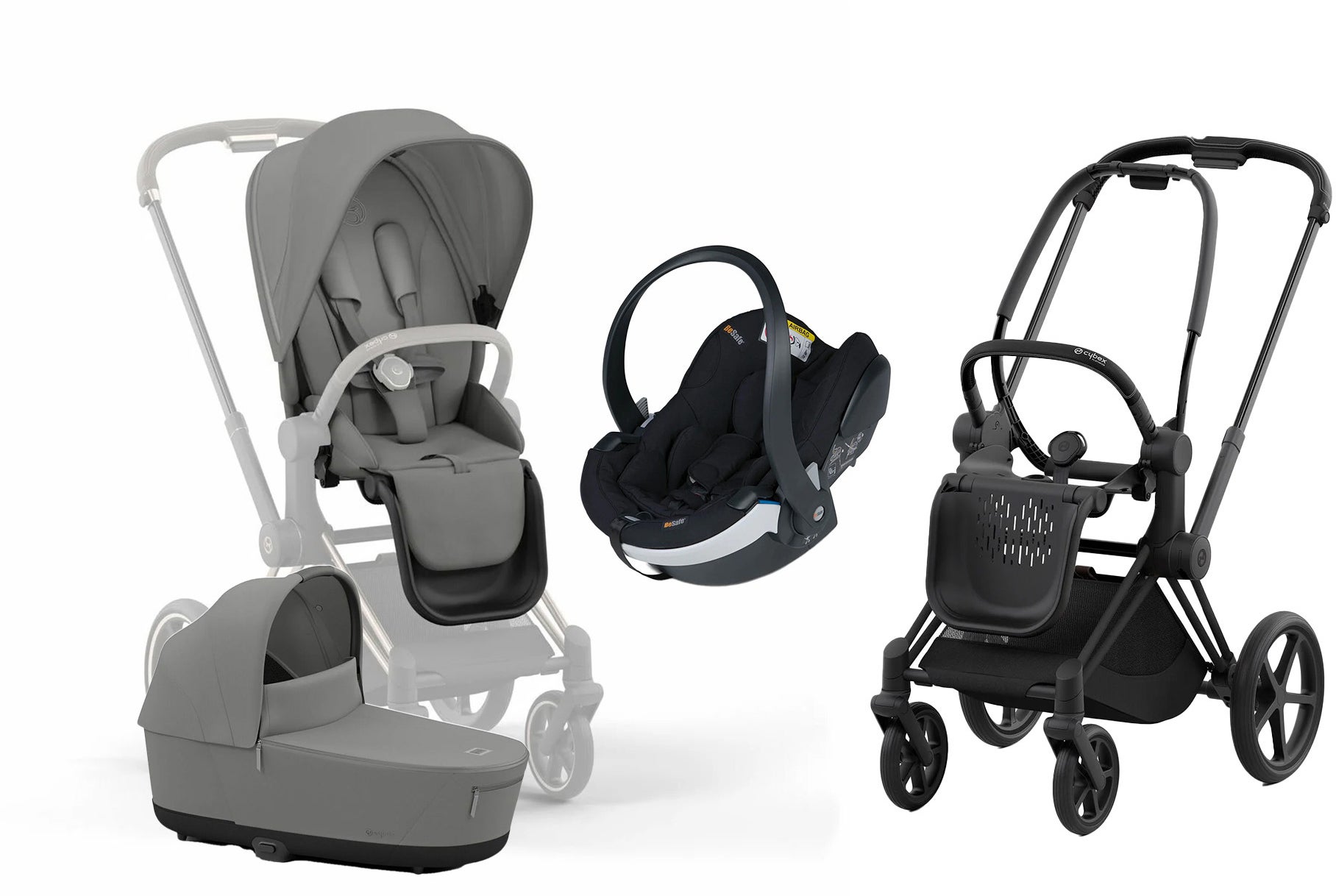 Cybex Priam Duovagn inkl. BeSafe iZi Go Modular X2