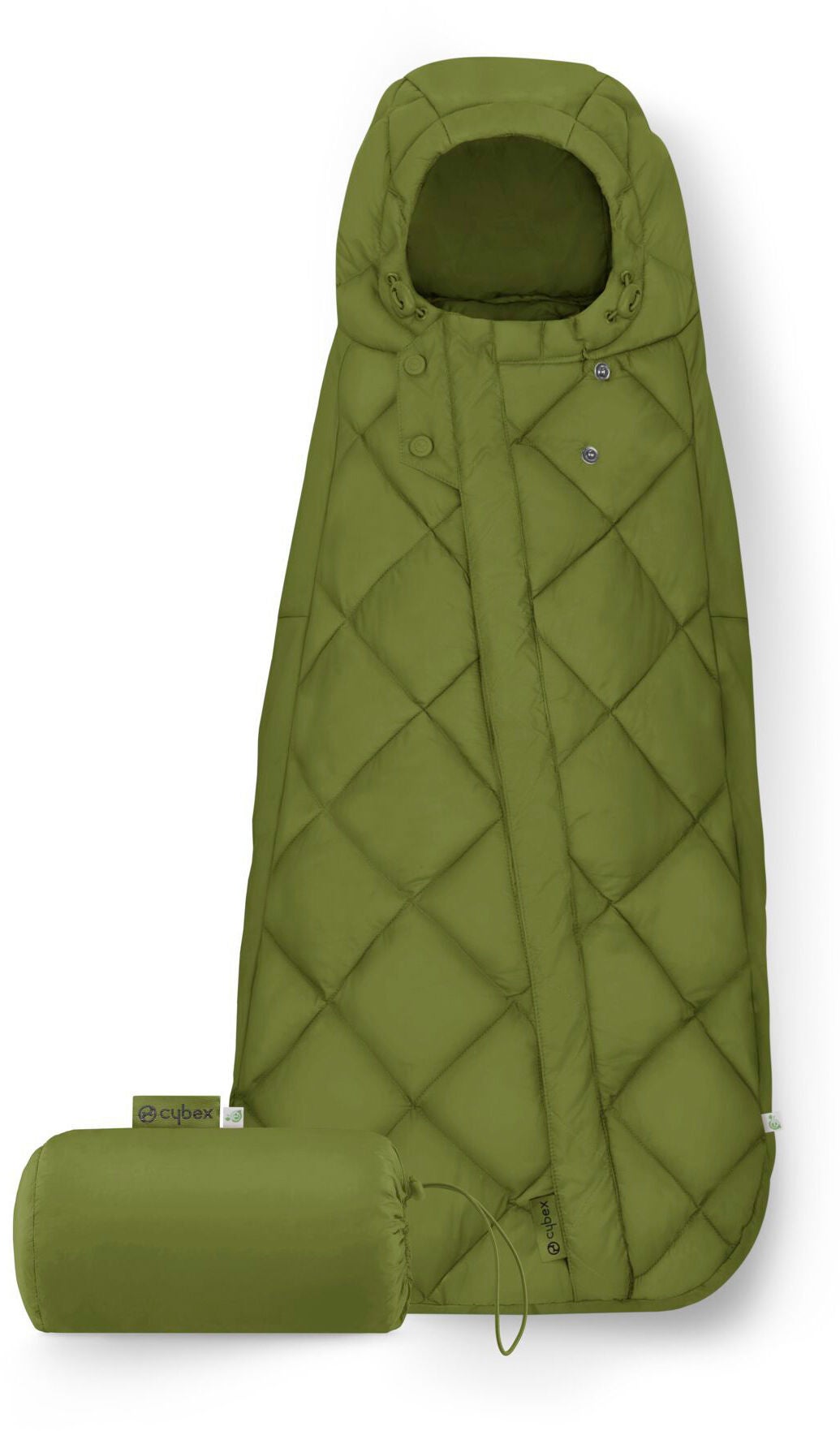 Cybex SNØGGA Mini 2 Bilstolsåkpåse|Nature Green