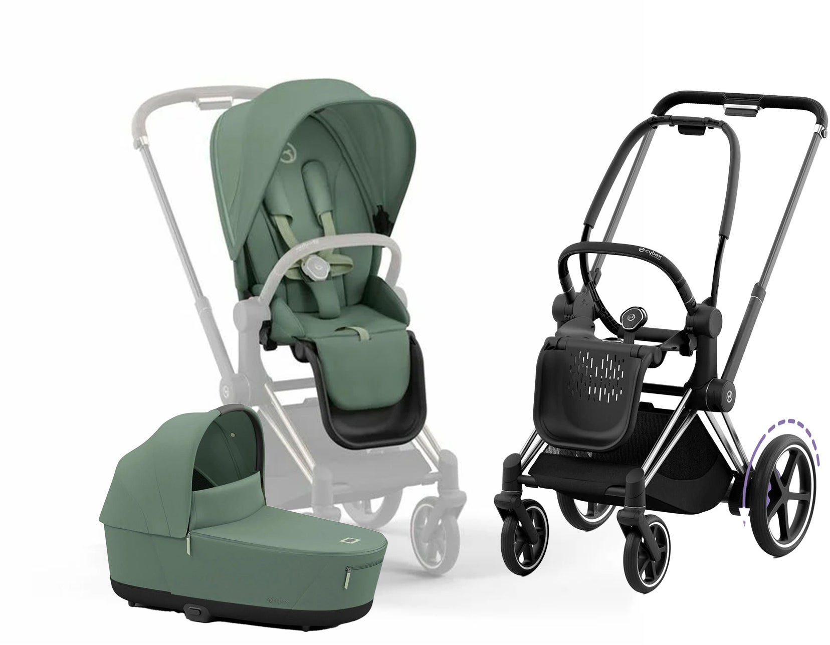 Cybex e-Priam Duovagn