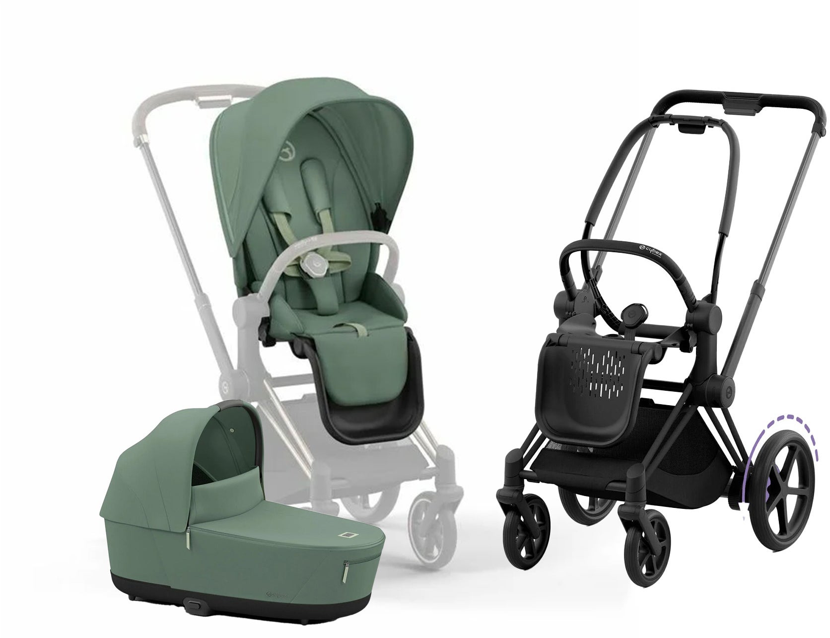 Cybex e-Priam Duovagn