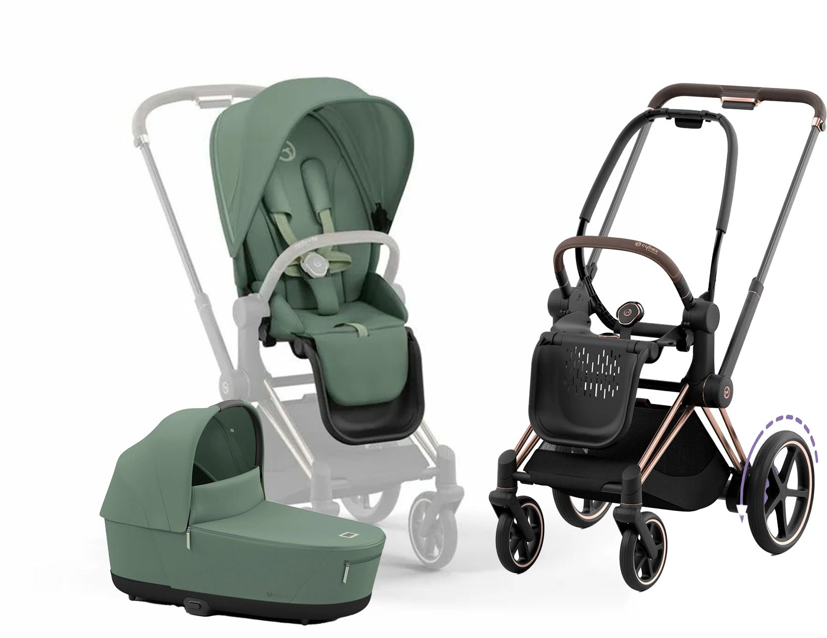 Cybex e-Priam Duovagn