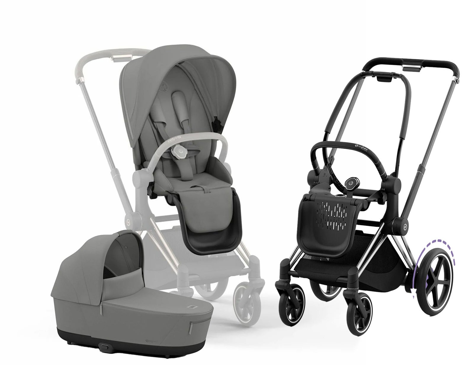 Cybex e-Priam Duovagn