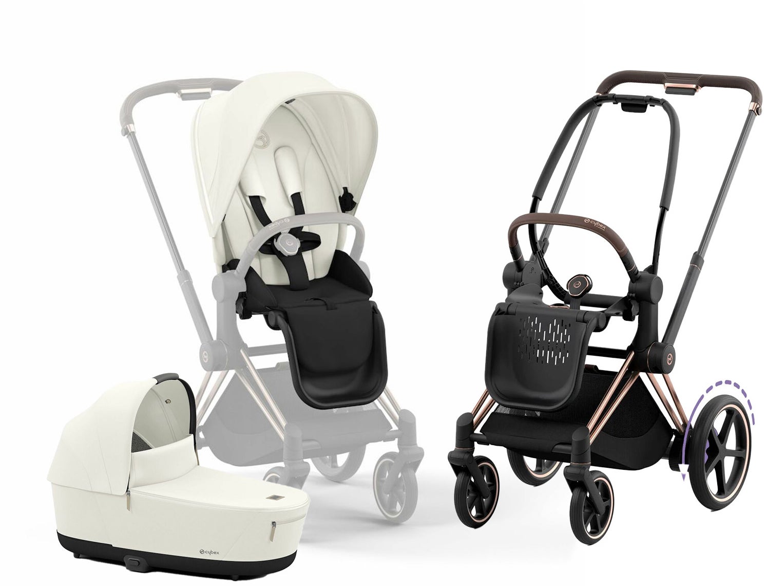 Cybex e-Priam Duovagn