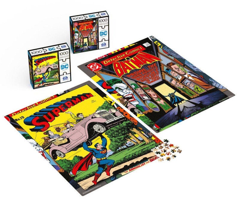 DC Comics Pussel 2-pack 1000 Bitar|