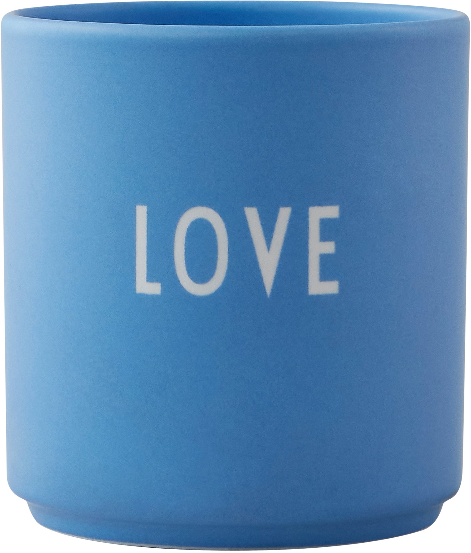 Design Letters Favoritmugg Love|Blå