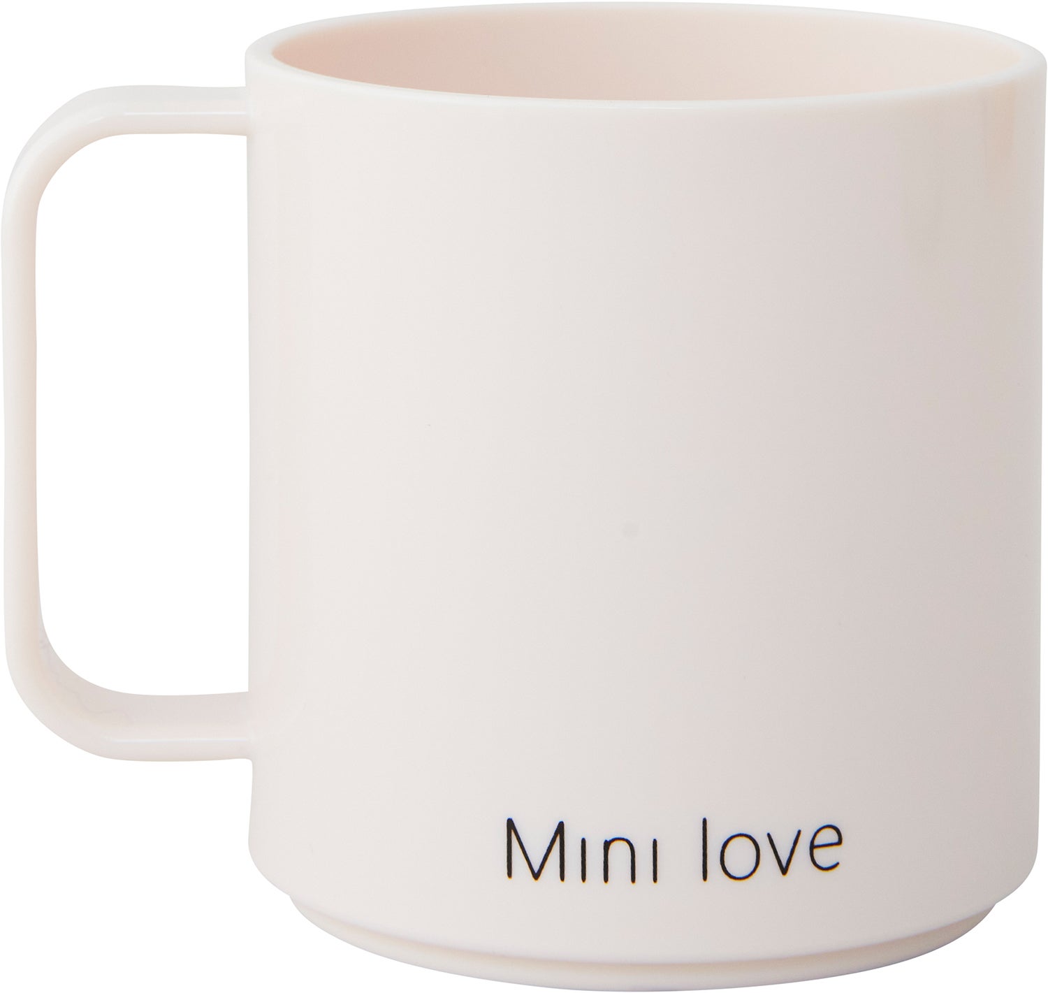 Design Letters Favoritmugg med Handtag Mini Love|Vit