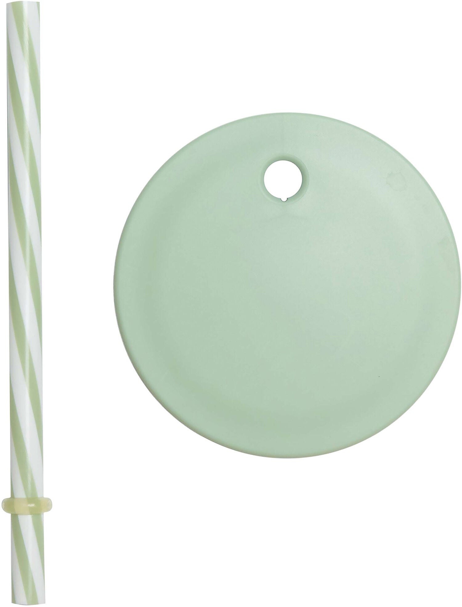 Design Letters Lock med Sugrör|Grön