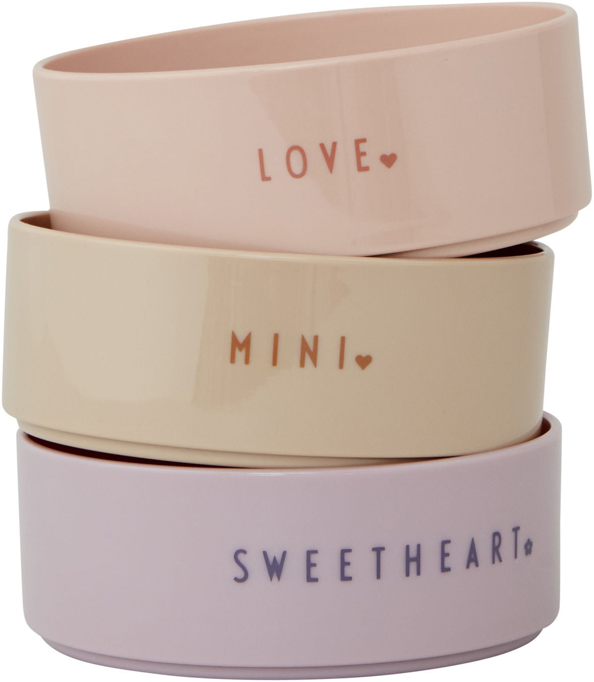 Design Letters Mini Favorit Skål Startset