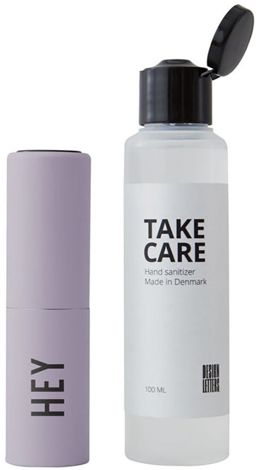 Design Letters Take Care Handsprit Set Hey