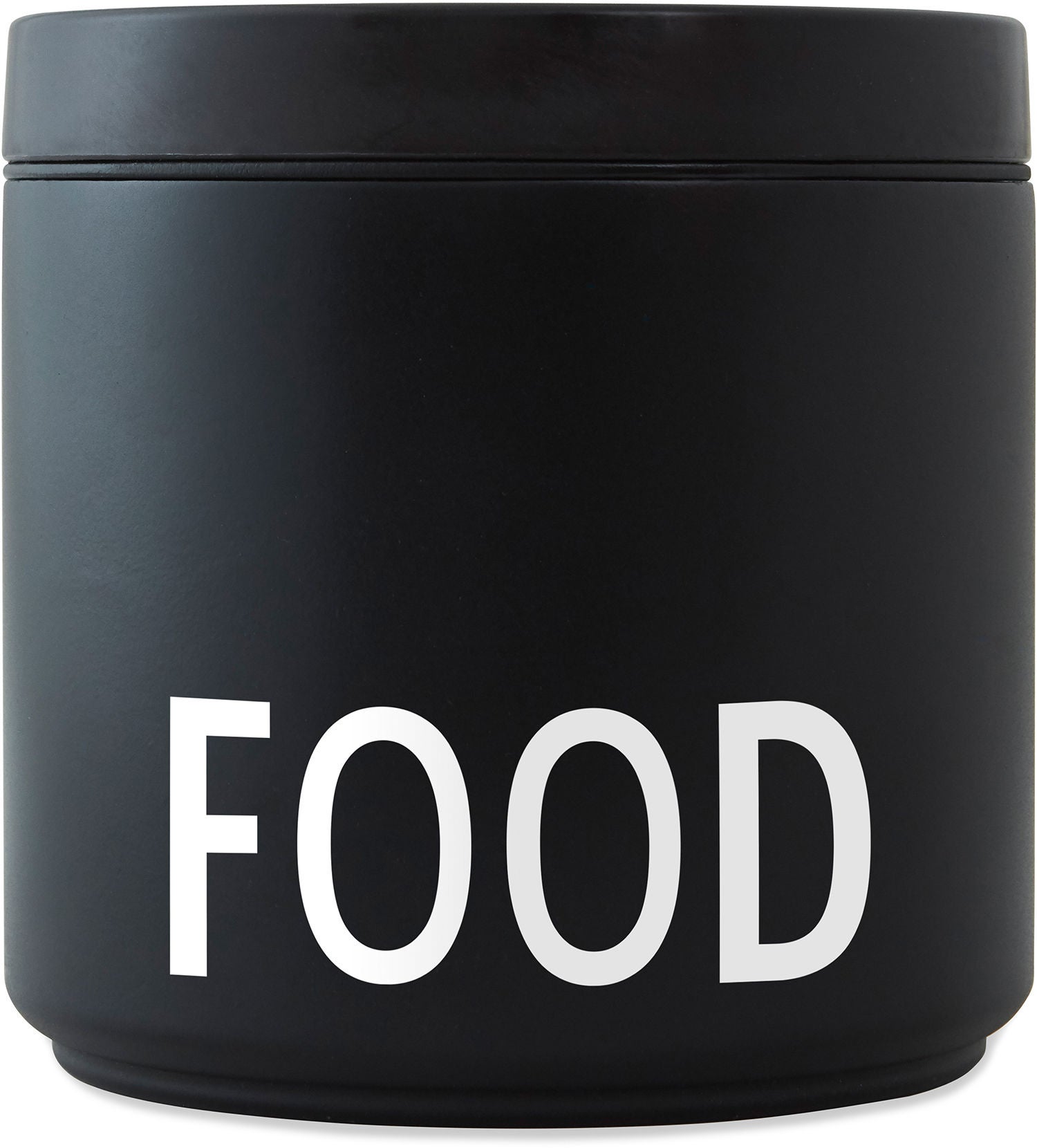 Design Letters Thermo Lunchlåda Large|Svart/Vit