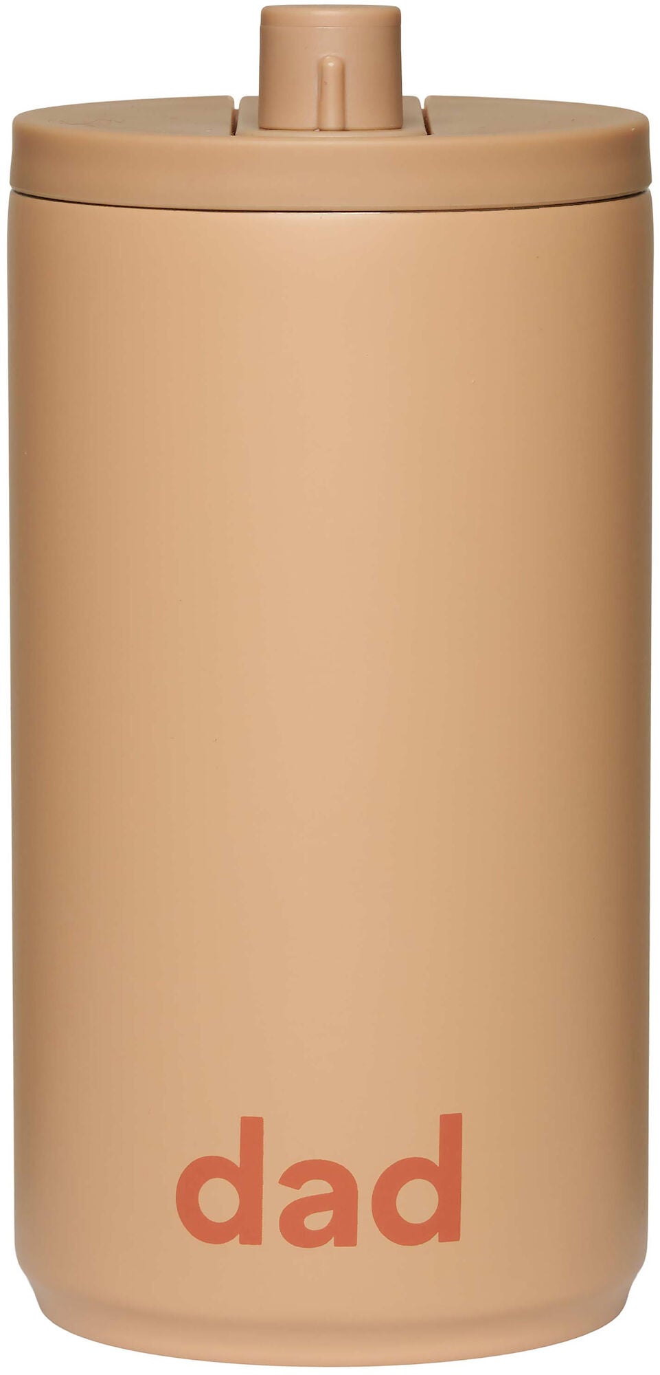 Design Letters Travel Mugg Dad 350 ml|Beige