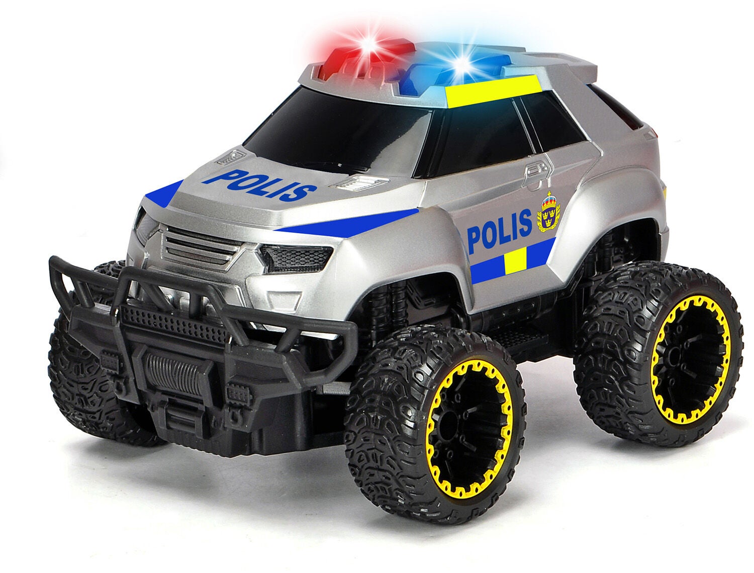 Dickie Toys Radiostyrd Bil Offroad Svensk Polisbil 1:24