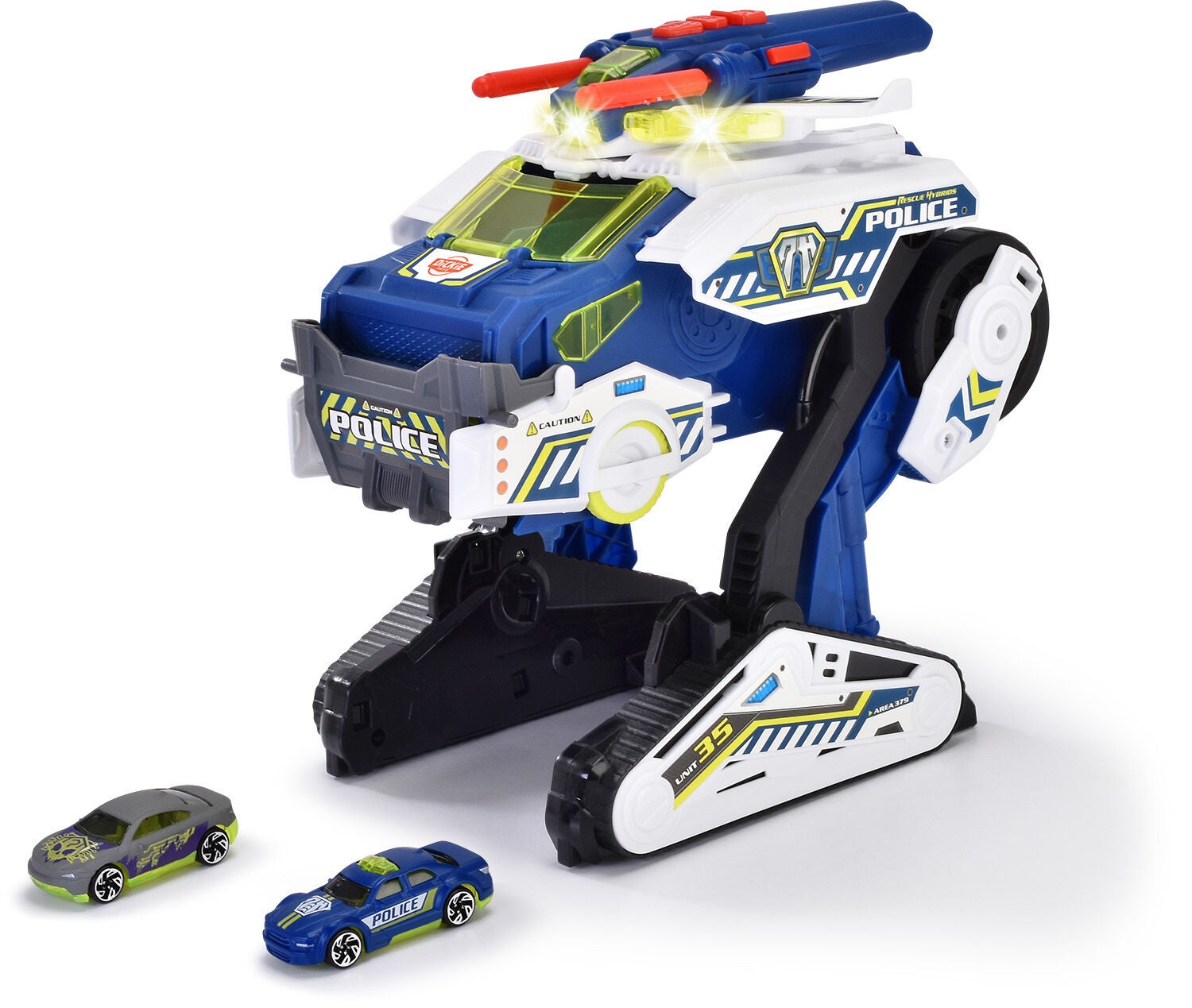 Dickie Toys Rescue Hybrids Polisrobot|
