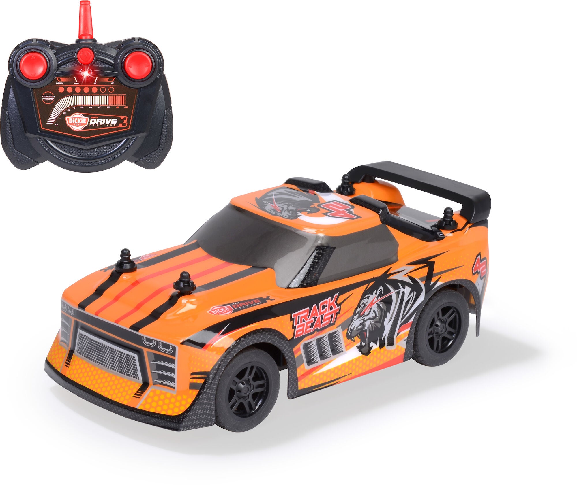 Dickie Toys Track Beast Radiostyrd Bil|
