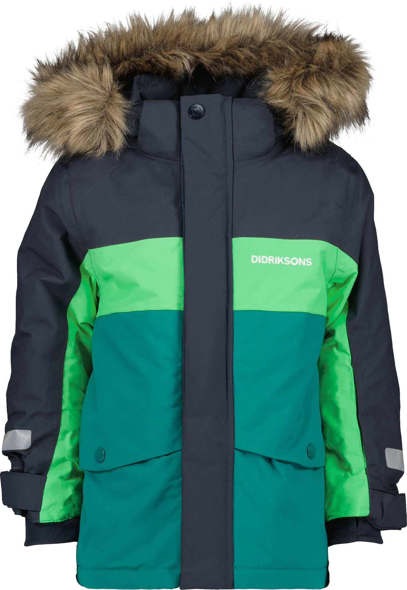 Didriksons Bjärven Vinterjacka|Petrol Green