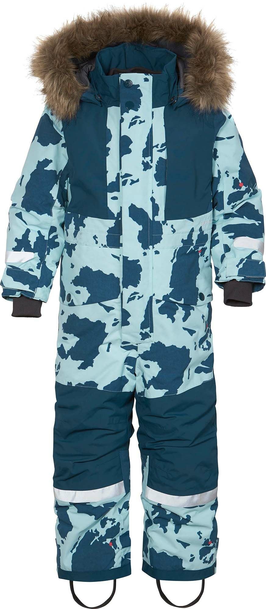 Didriksons Björnen Overall|Print Island Ai Blue